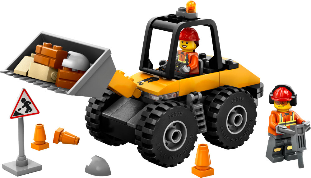 LEGO City - Gul hjullaster 4+