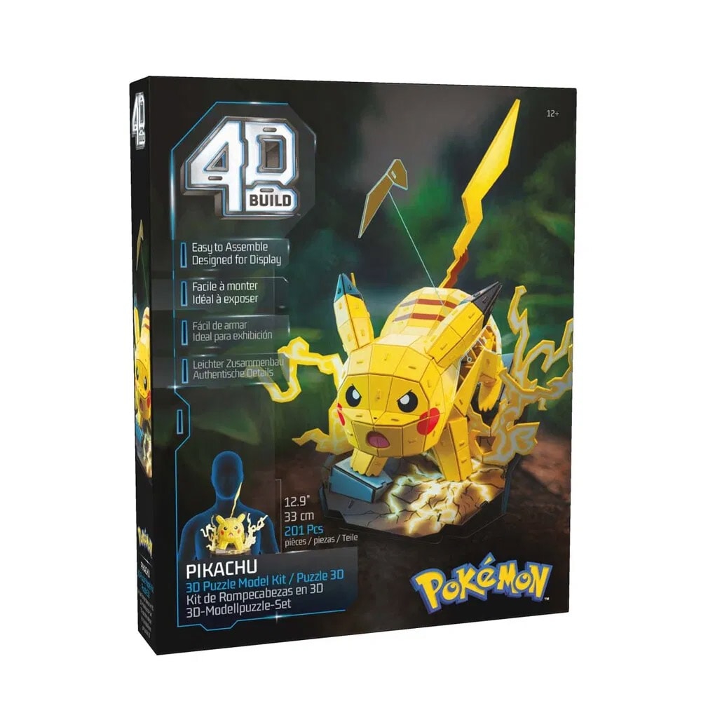 Pokémon 4D-puslespill Pikachu