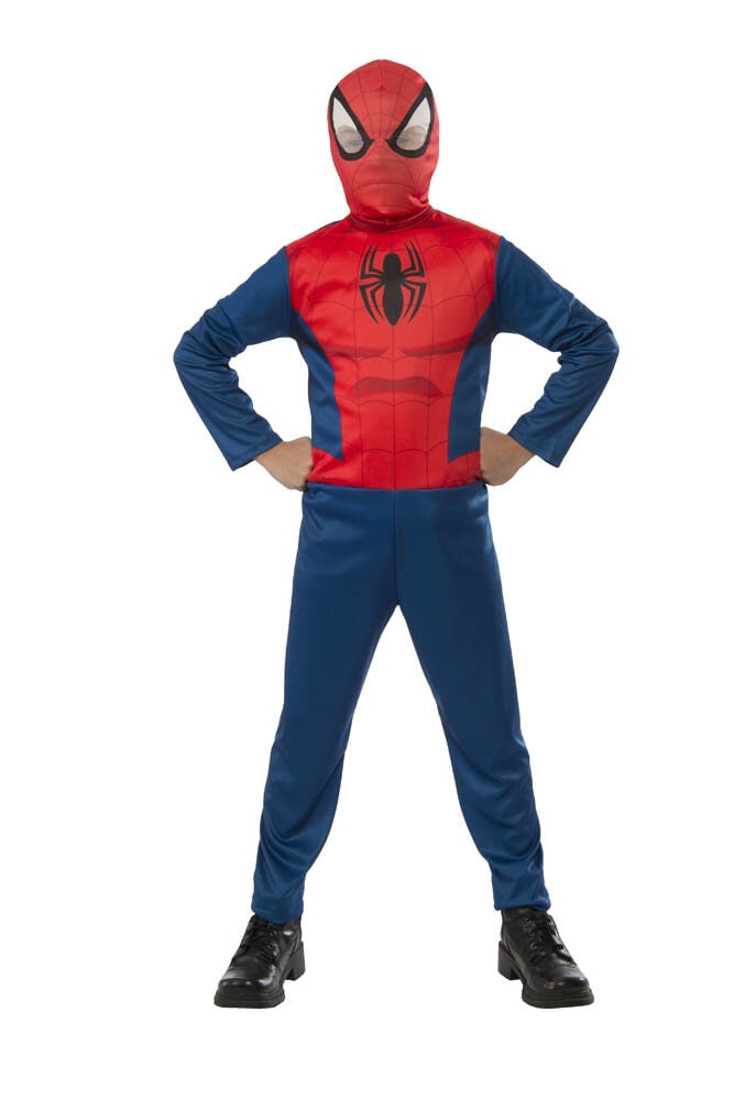 Spiderman One Piece Kostyme 7-8 år (122-128 cm)