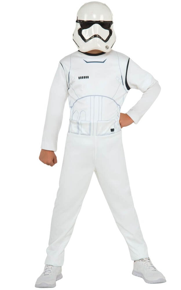 Stormtrooper One Piece Kostyme 7-8 år (122-128 cm)