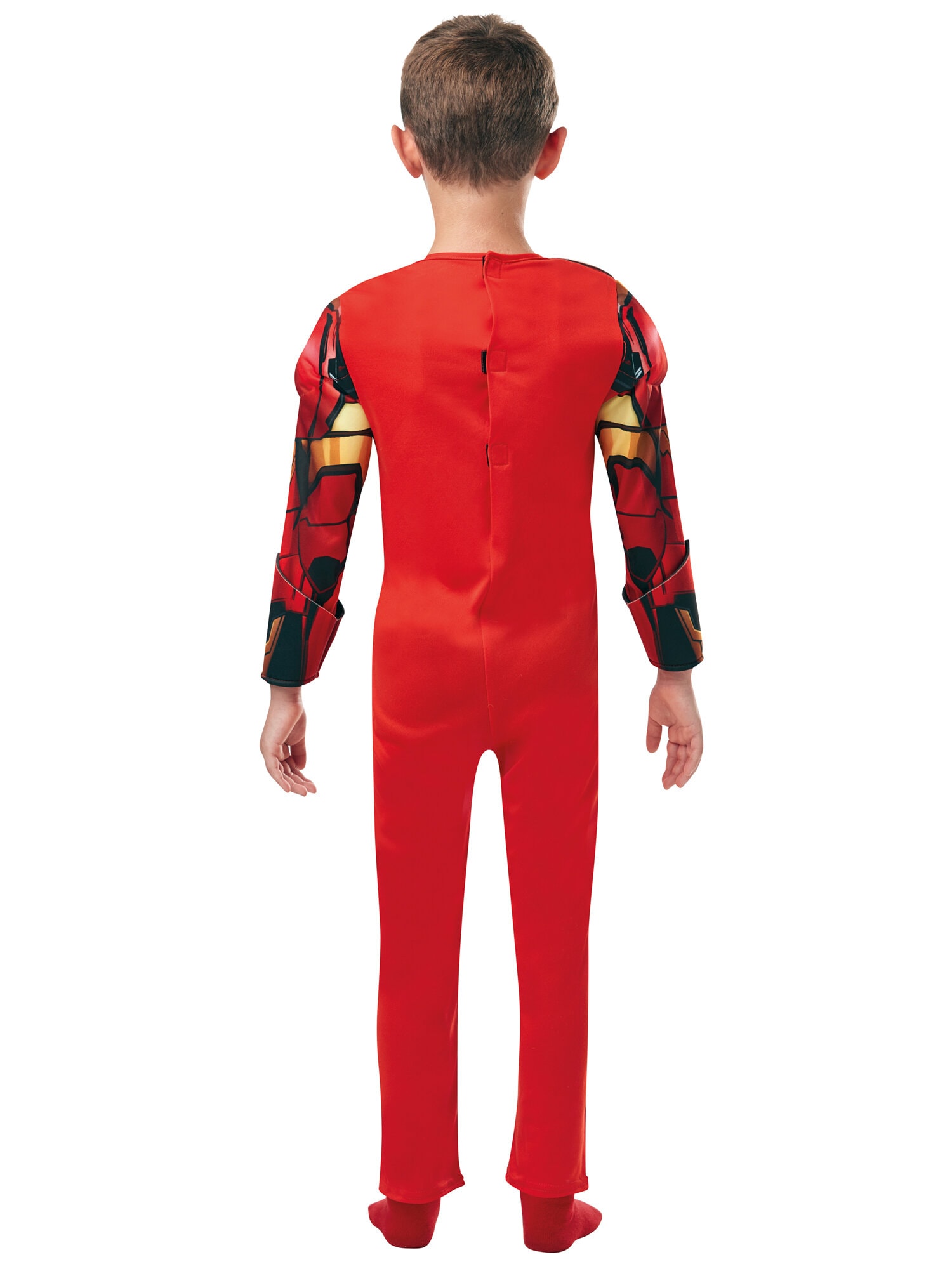 Iron Man Kostyme Deluxe Barn 7-8 år (122-128 cm)