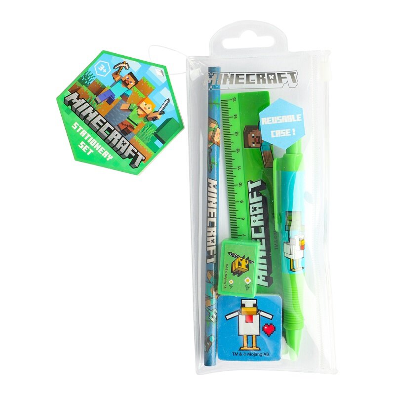 Minecraft - Skolesett 5 stk.