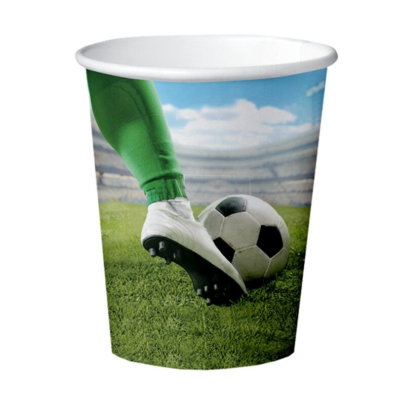 Pappkopper Fotball 8 stk.