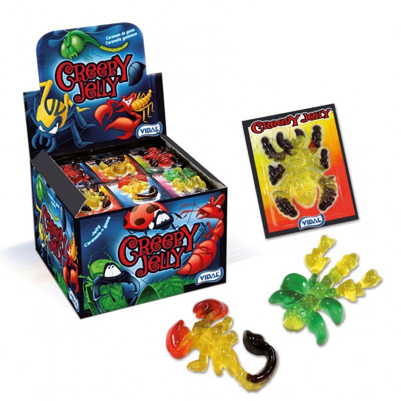 Gelégodteri - Skumle insekter 6 stk.