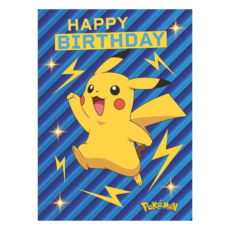 Pokémon Bursdagskort