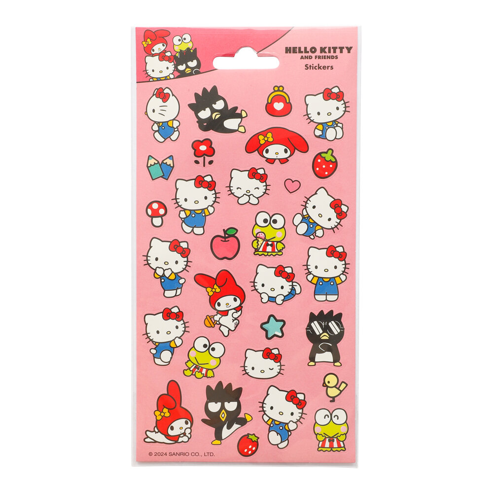 Hello Kitty Klistremerker 28 stk.
