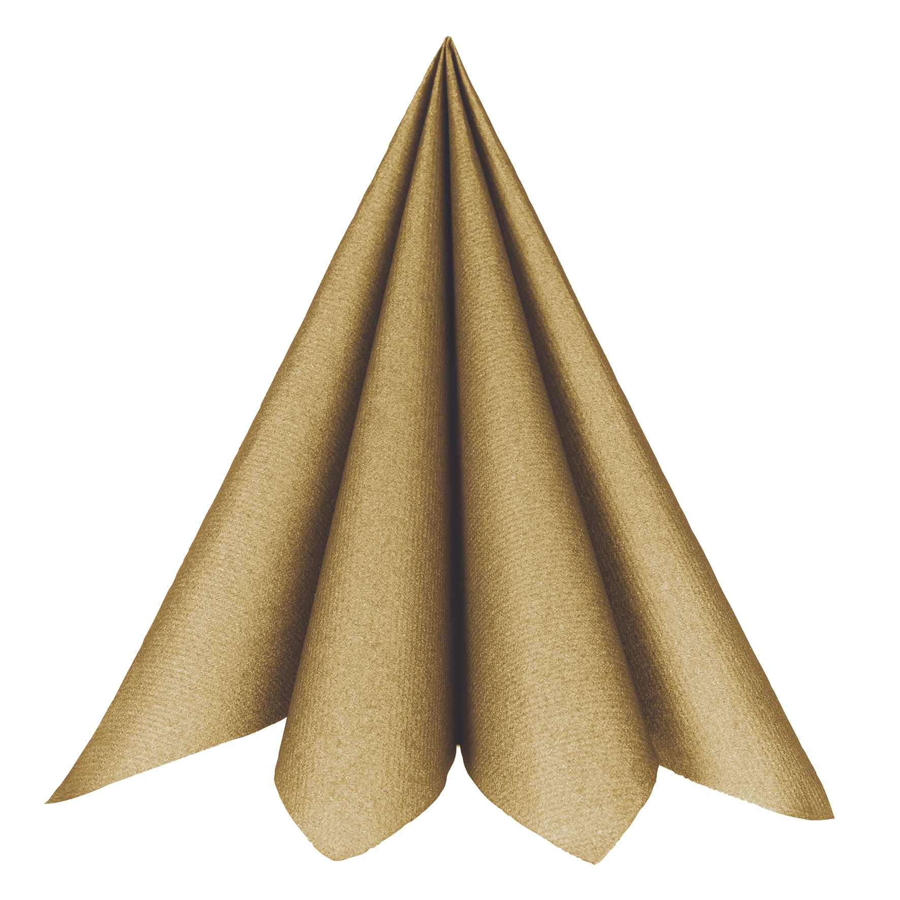Servietter Premium Tekstilstruktur 40 cm - Gull 20 stk.