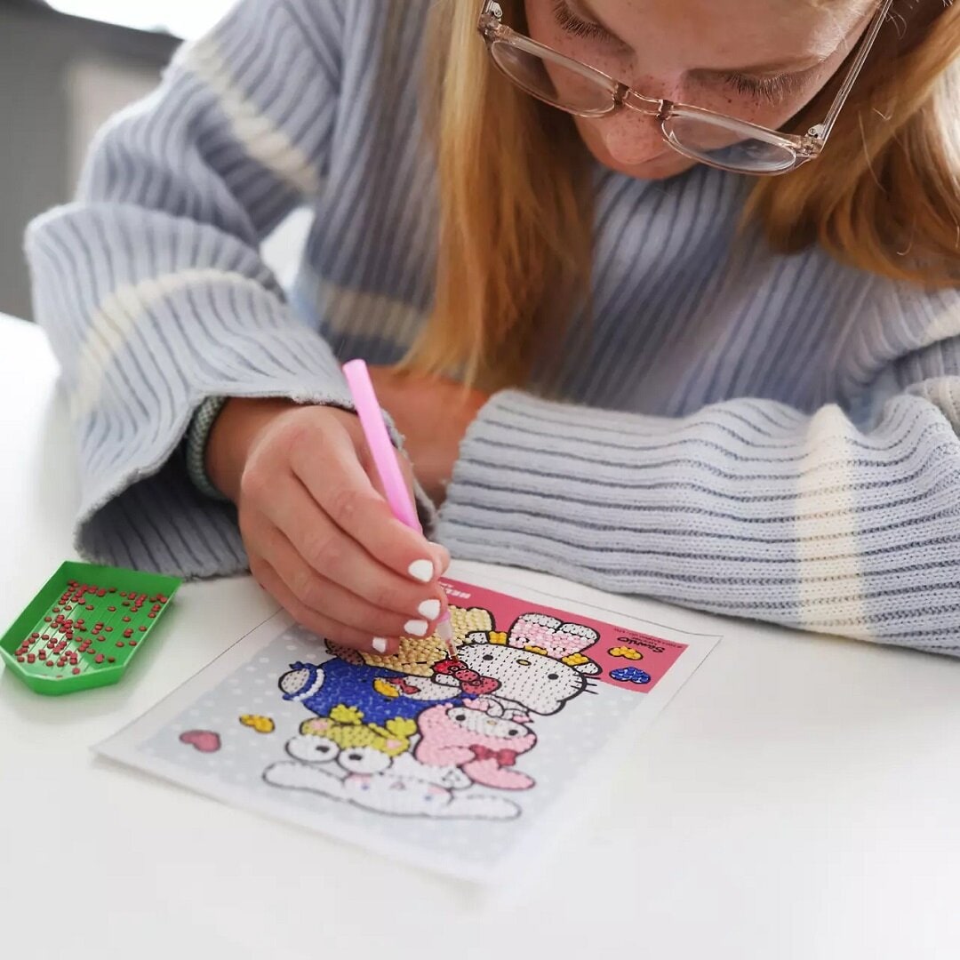 Hello Kitty - Diamond painting sett