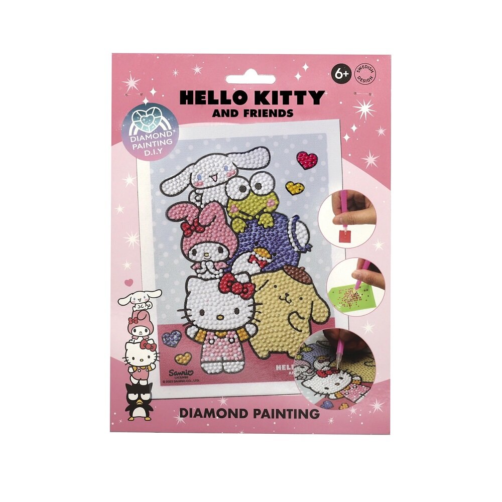 Hello Kitty - Diamond painting sett