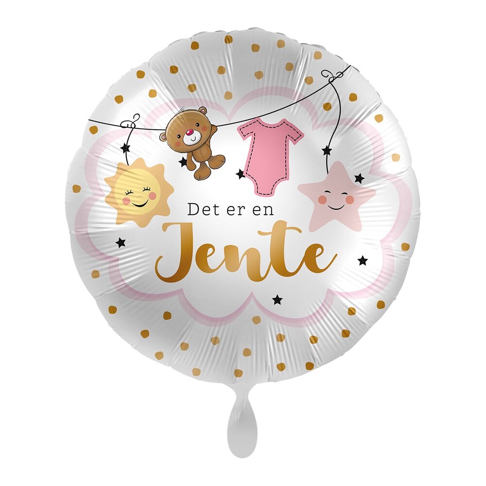 Folieballong Babyshower - Det er en jente