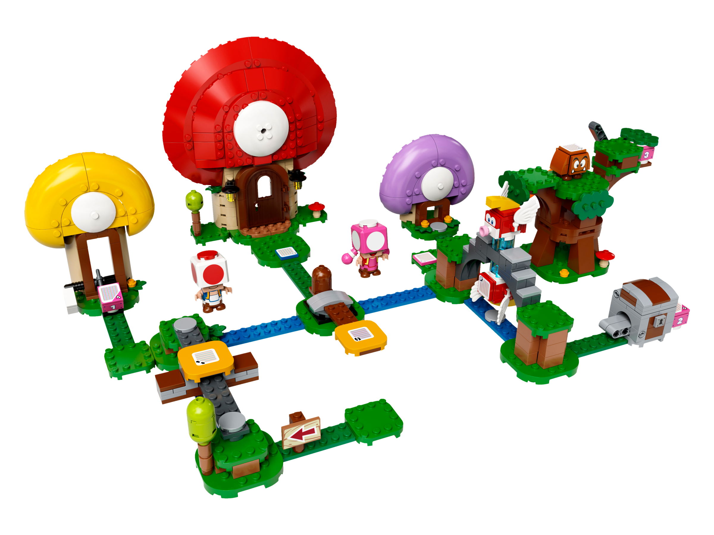 LEGO Super Mario, Ekstrabanen Toads skattejakt 8+