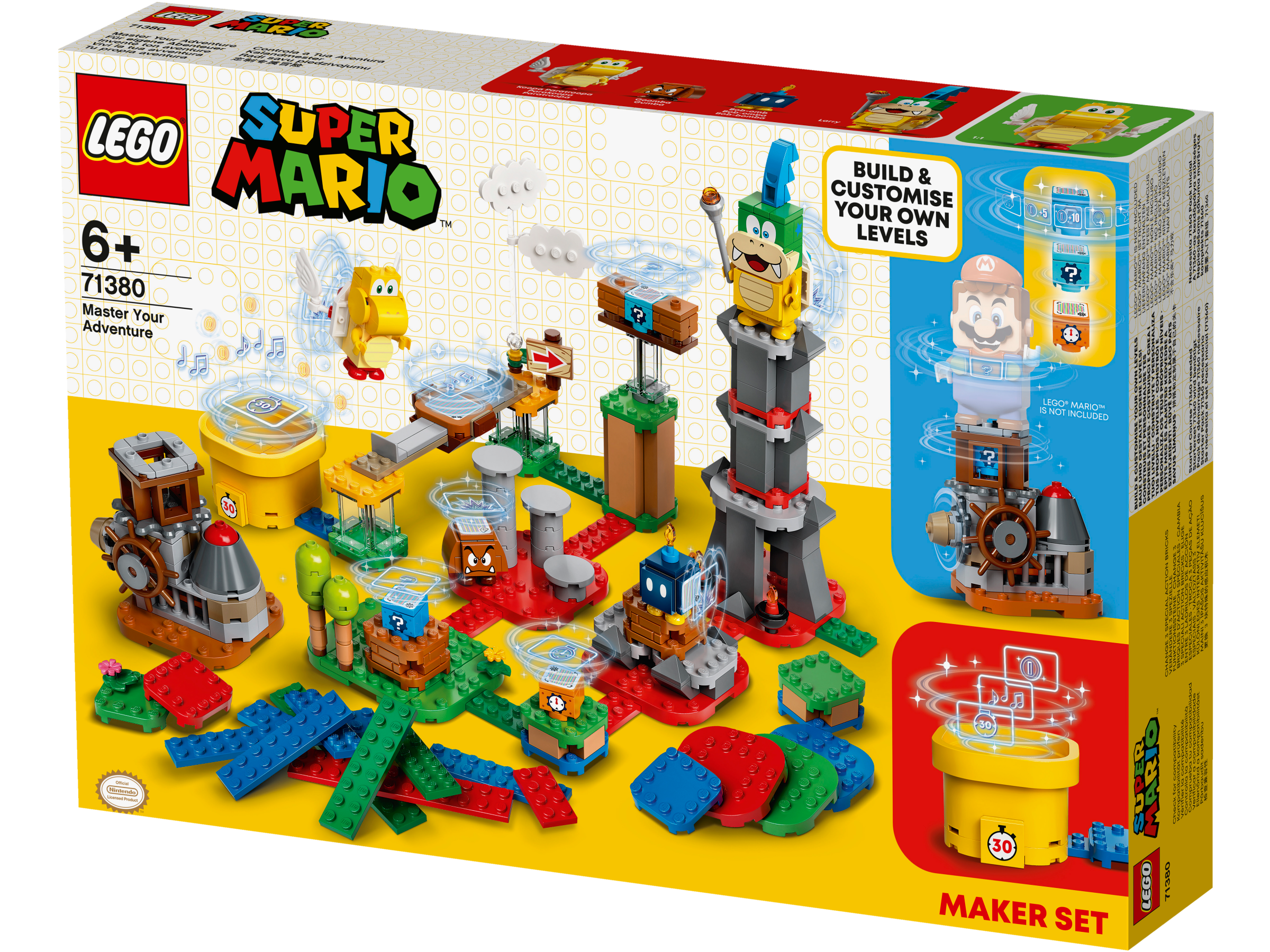 LEGO Super Mario, Makersett Mestre utfordringen 6+