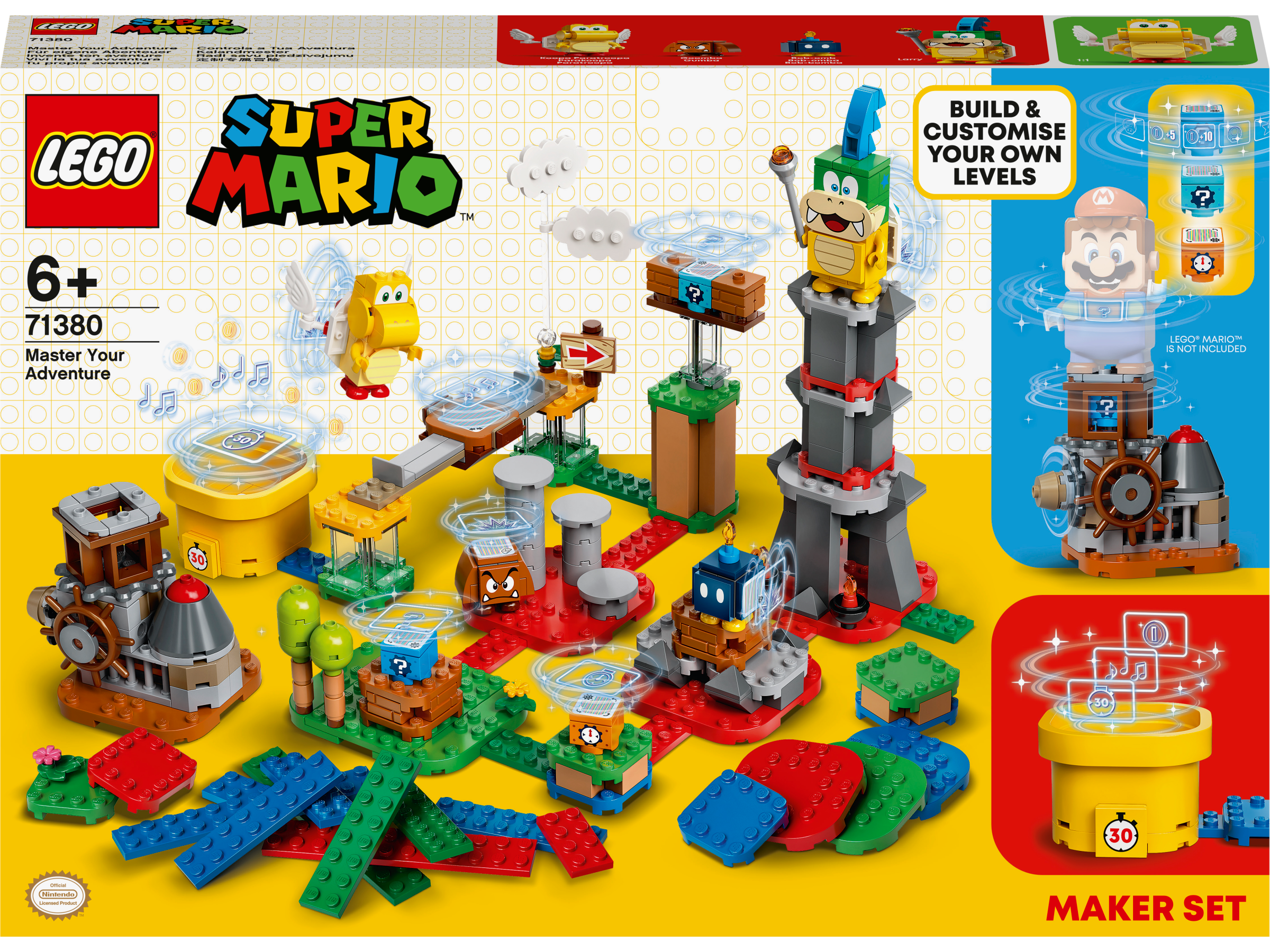 LEGO Super Mario, Makersett Mestre utfordringen 6+