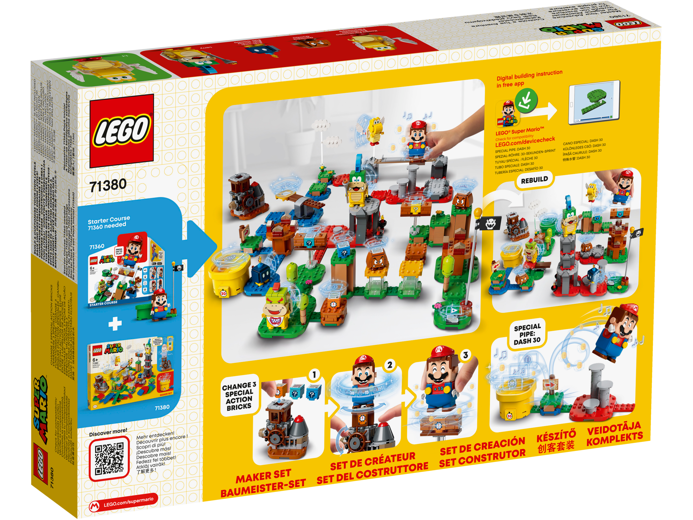 LEGO Super Mario, Makersett Mestre utfordringen 6+