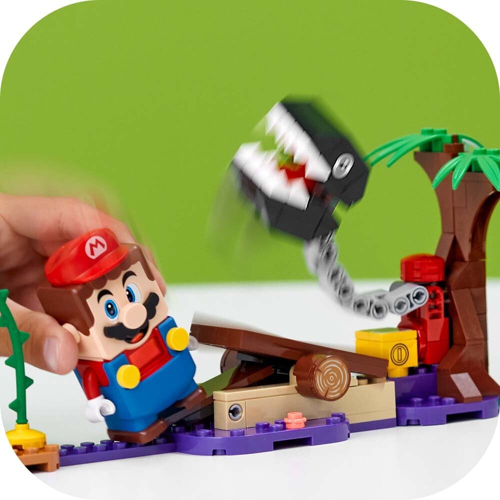 LEGO Super Mario, Ekstrabanesett Chain Chomps jungeleventyr 7+