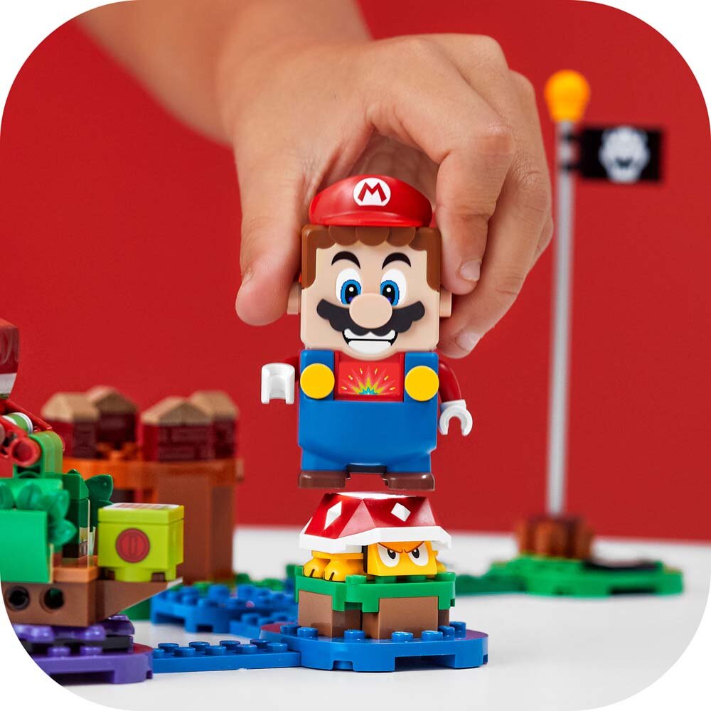 LEGO Super Mario, Ekstrabanesett Vrien utfordring med Piranha Plant 7+