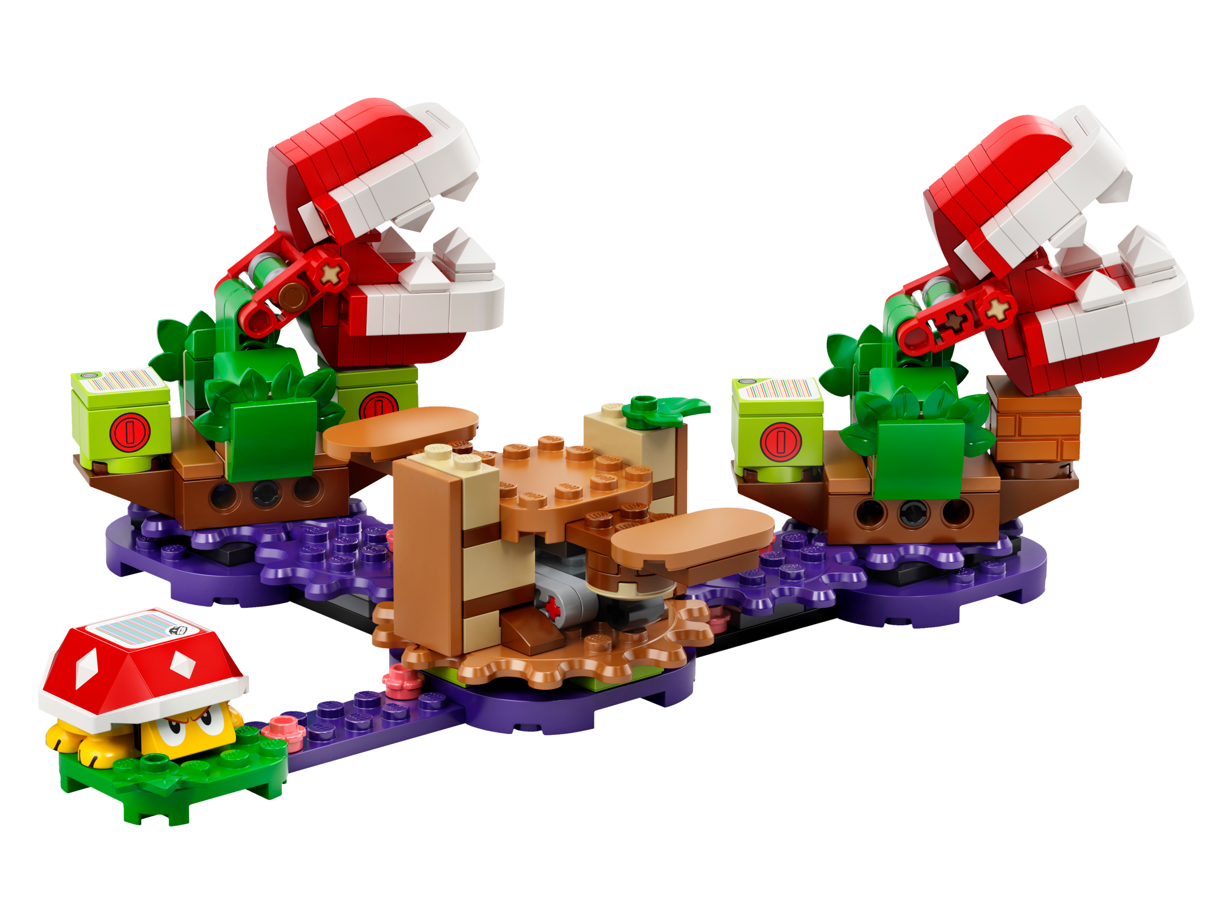 LEGO Super Mario, Ekstrabanesett Vrien utfordring med Piranha Plant 7+