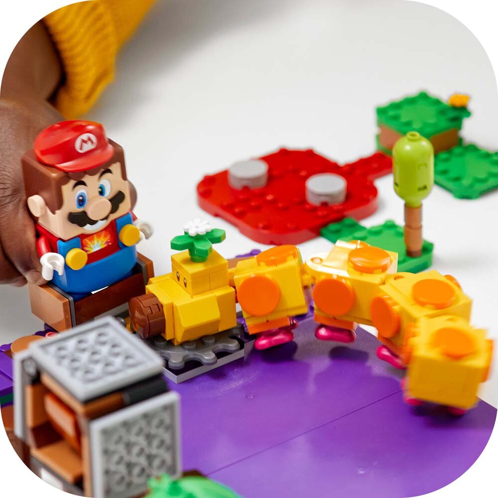 LEGO Super Mario, Ekstrabanesett Wigglers giftsump 7+