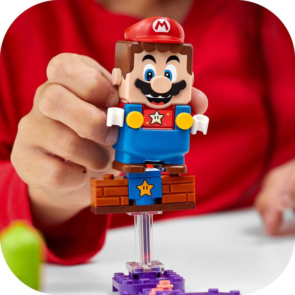 LEGO Super Mario, Ekstrabanesett Wigglers giftsump 7+