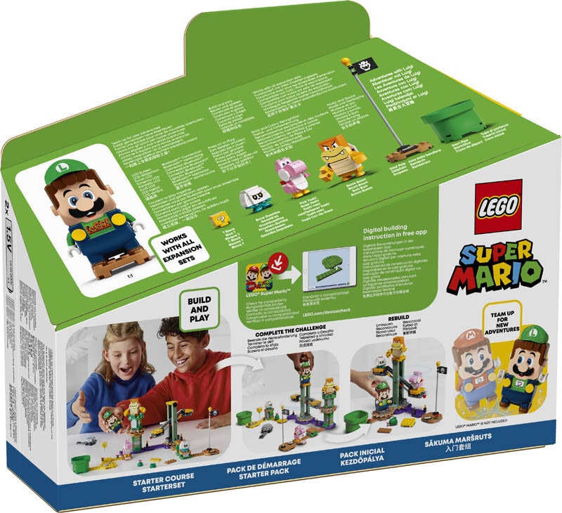 LEGO Super Mario, Startbanen På eventyr med Luigi 6+