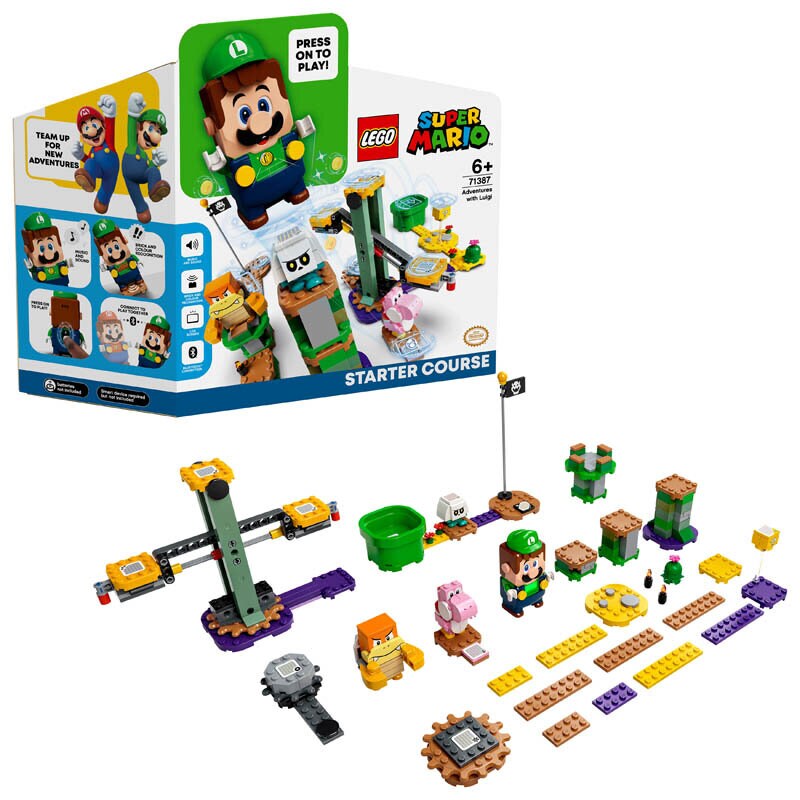 LEGO Super Mario, Startbanen På eventyr med Luigi 6+