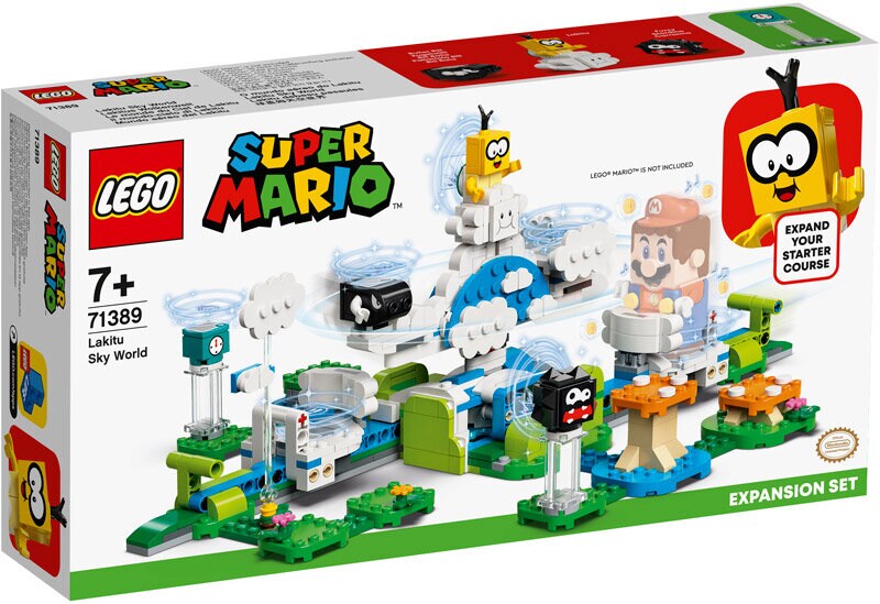 LEGO Super Mario, Ekstrabanesettet Lakitu og himmelverdenen 7+