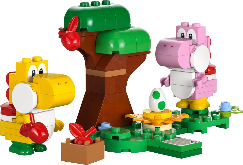 LEGO Super Mario - Ekstrabanesettet Yoshis egg-stravagante skog 6+