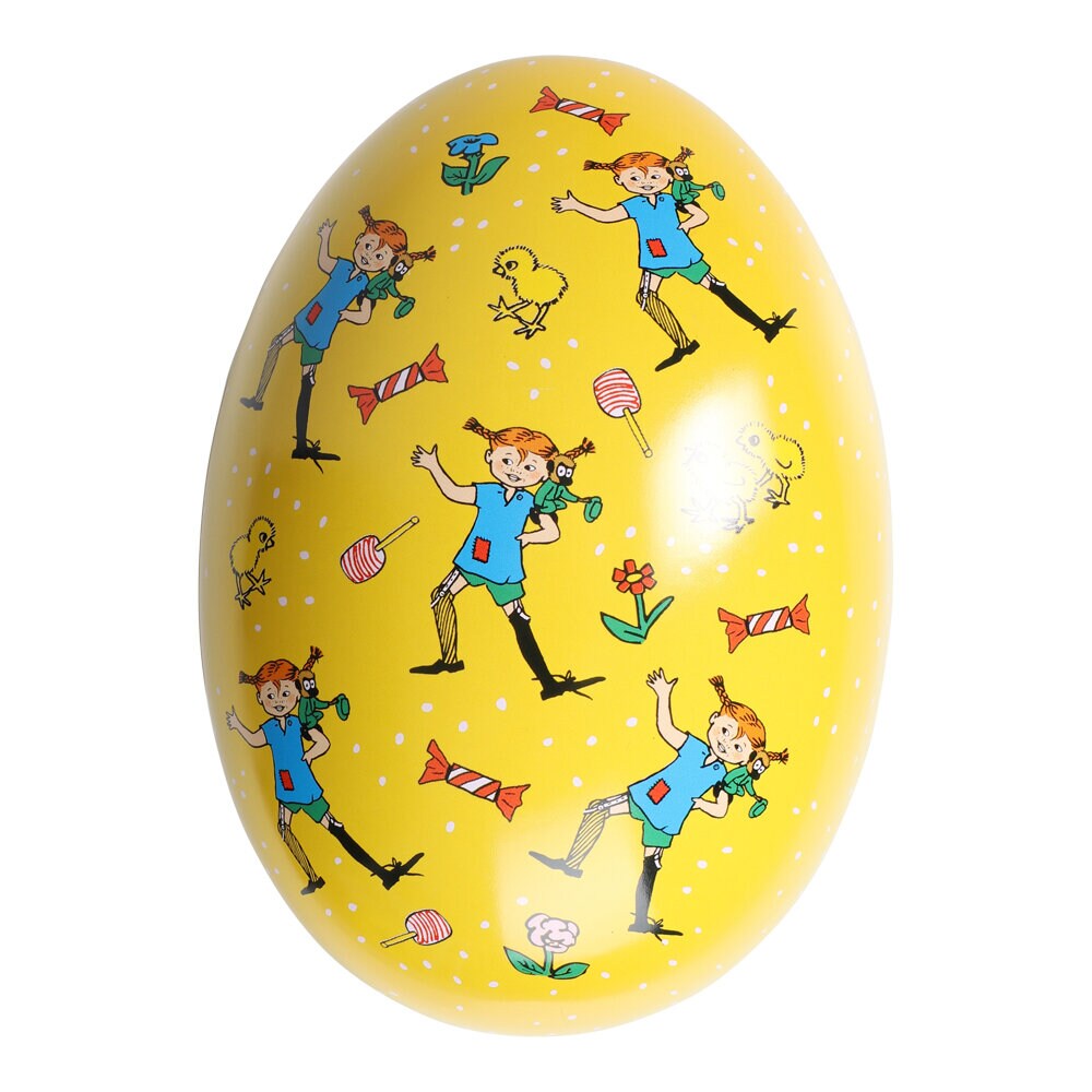 Pippi Langstrømpe - Påskeegg 15 cm