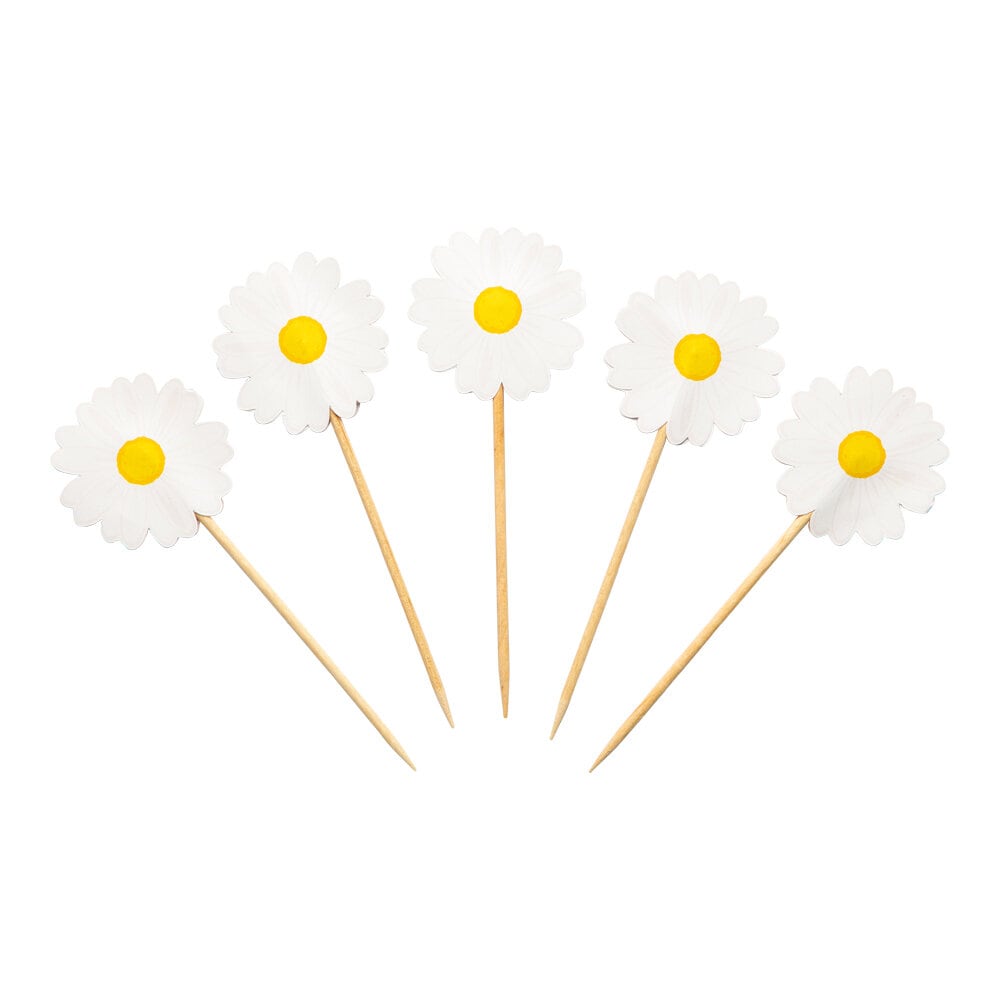 Daisy - Cake Toppers 10 stk.