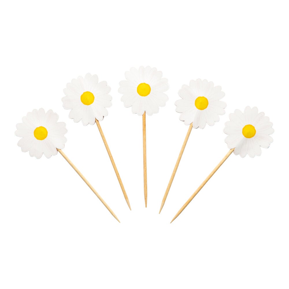 Daisy - Cake Toppers 10 stk.