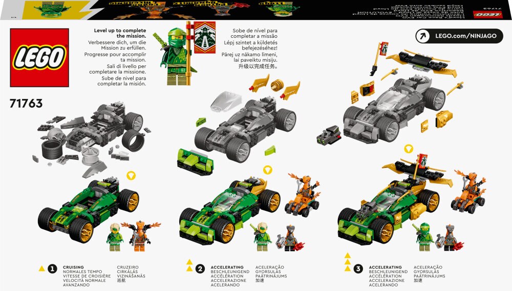 LEGO Ninjago - Lloyds EVO-racerbil 6+