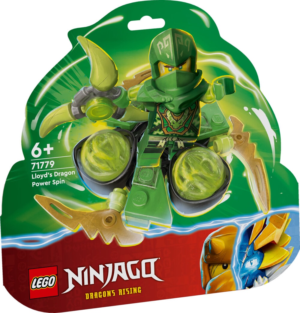 LEGO Ninjago - Lloyds dragekraft – Spinjitzu-spinn 6+