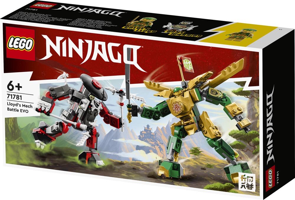 LEGO Ninjago - Lloyds EVO-stridsrobot 6+