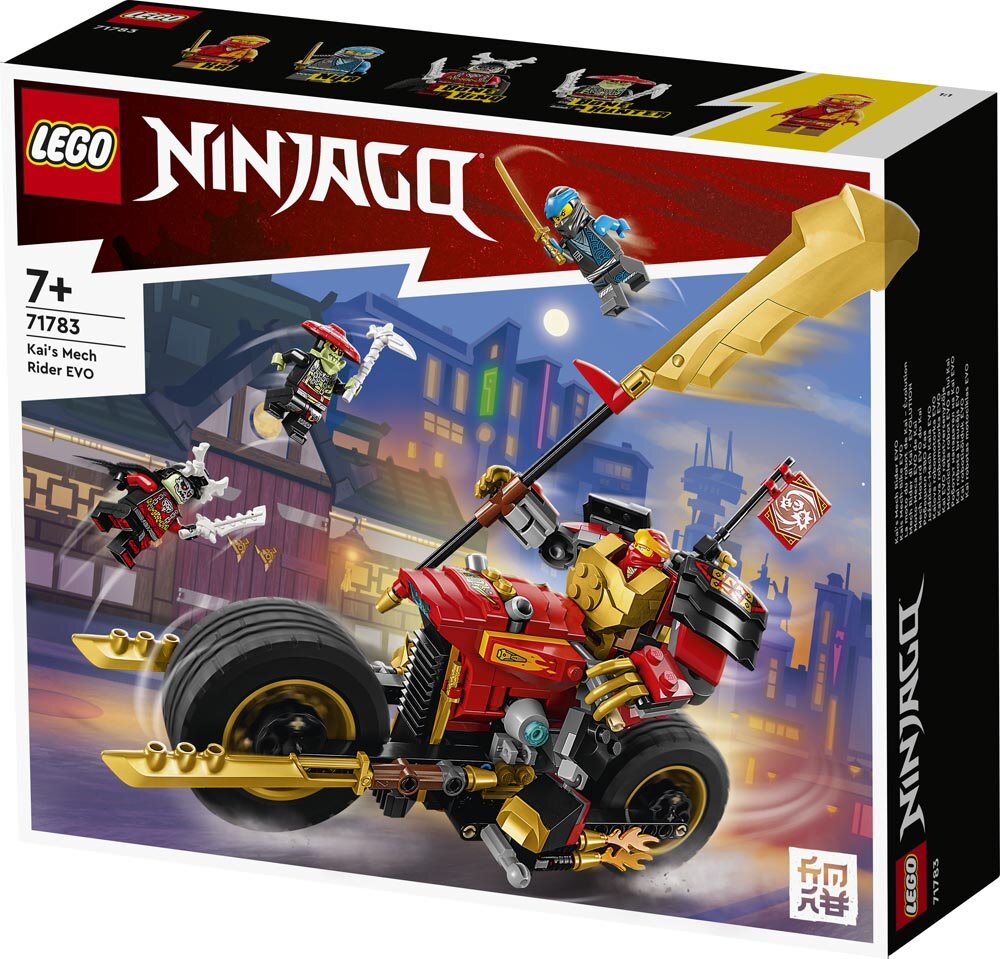 LEGO Ninjago - Kais EVO-robotsykkel 7+