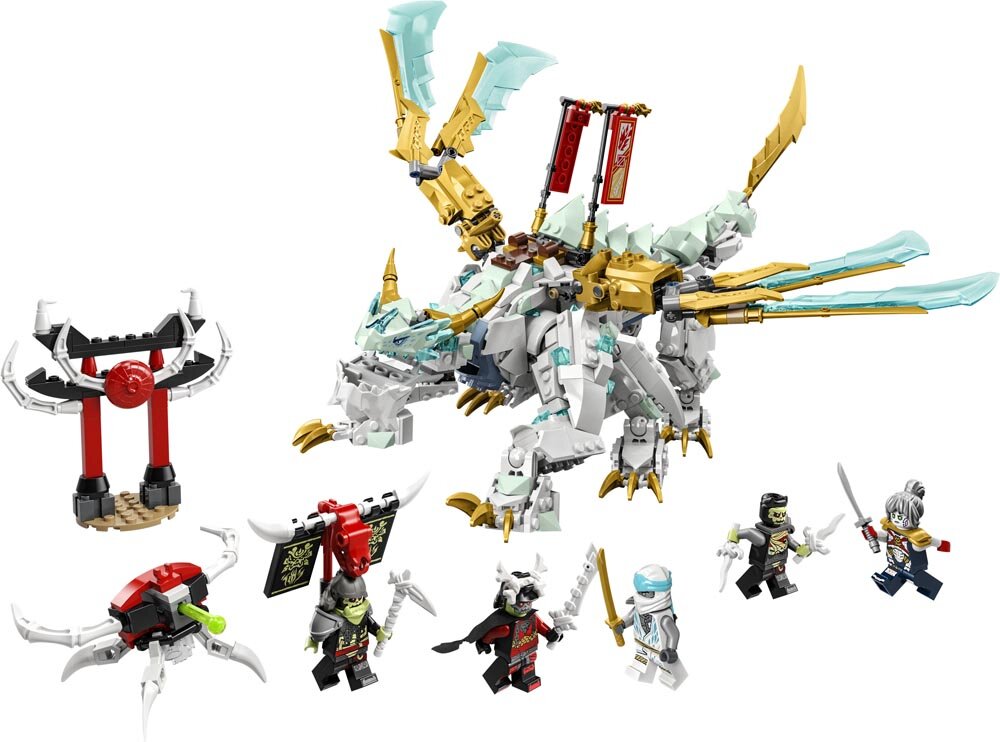 LEGO Ninjago - Zanes isdrageskapning 10+