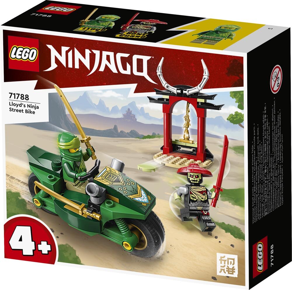 LEGO Ninjago - Lloyds ninja-motorsykkel 4+