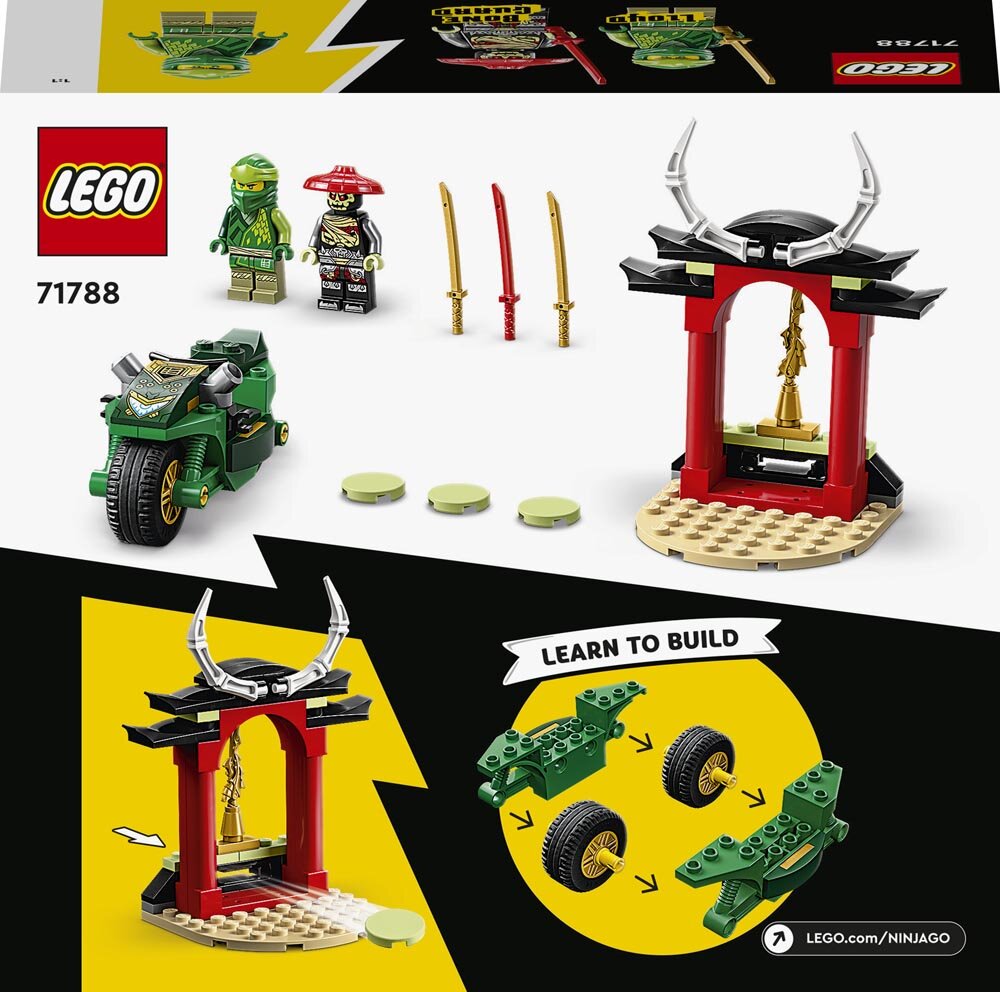 LEGO Ninjago - Lloyds ninja-motorsykkel 4+