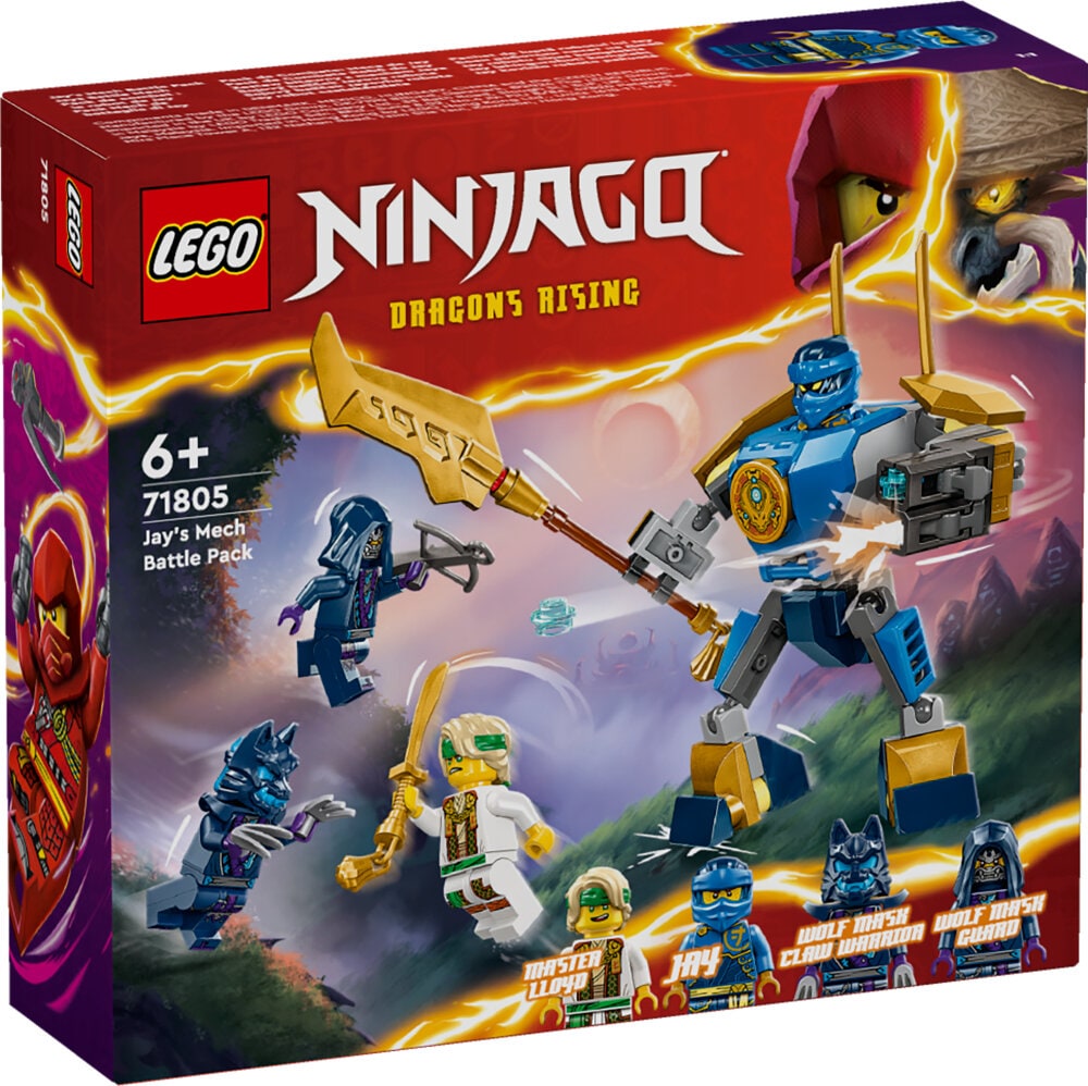 LEGO Ninjago - Jays stridspakke med robot 6+