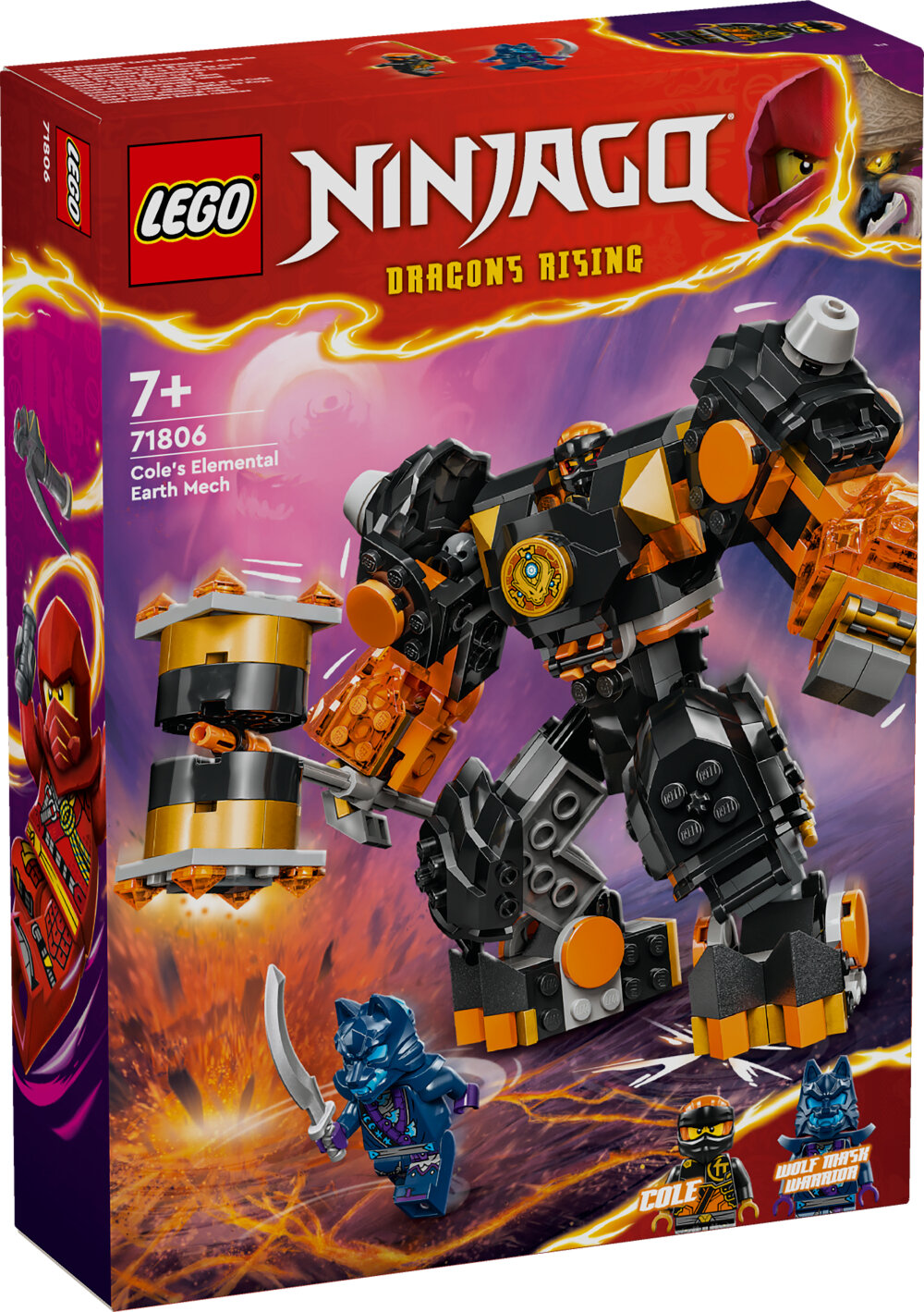 LEGO Ninjago - Coles jordelement-robot 7+