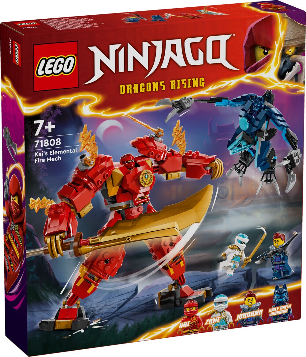 LEGO Ninjago - Kais ildelement-robot 7+