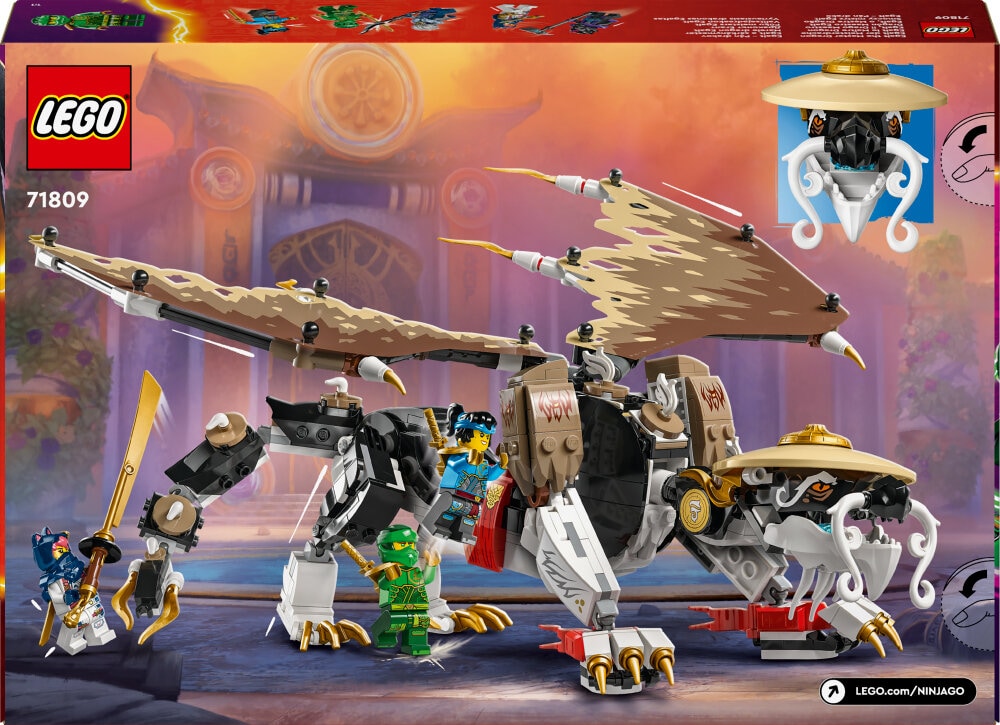 LEGO Ninjago - Mesterdragen Egalt 8+