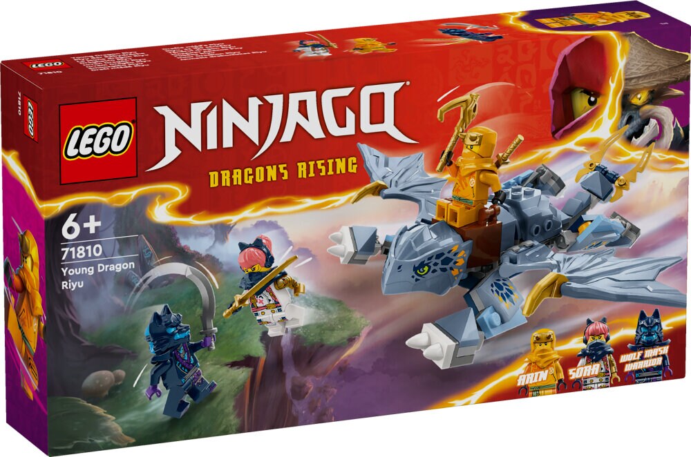 LEGO Ninjago - Den unge dragen Riyu 6+