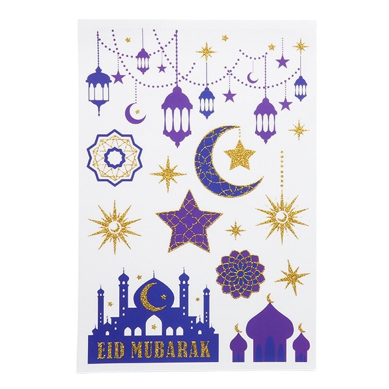 Eid Mubarak - Vindusklistremerker 2 ark