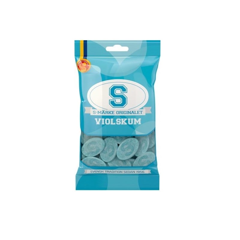 S-merken Fiolskum 70 gram