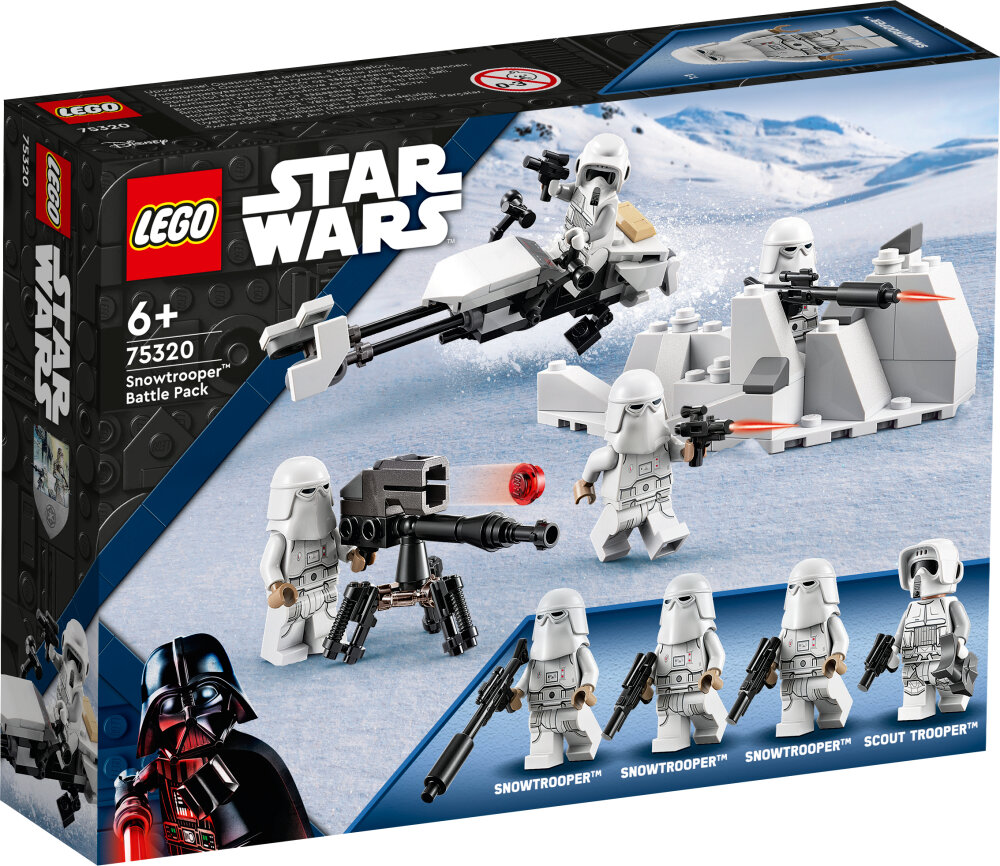LEGO Star Wars - Stridspakke med snøsoldater 6+