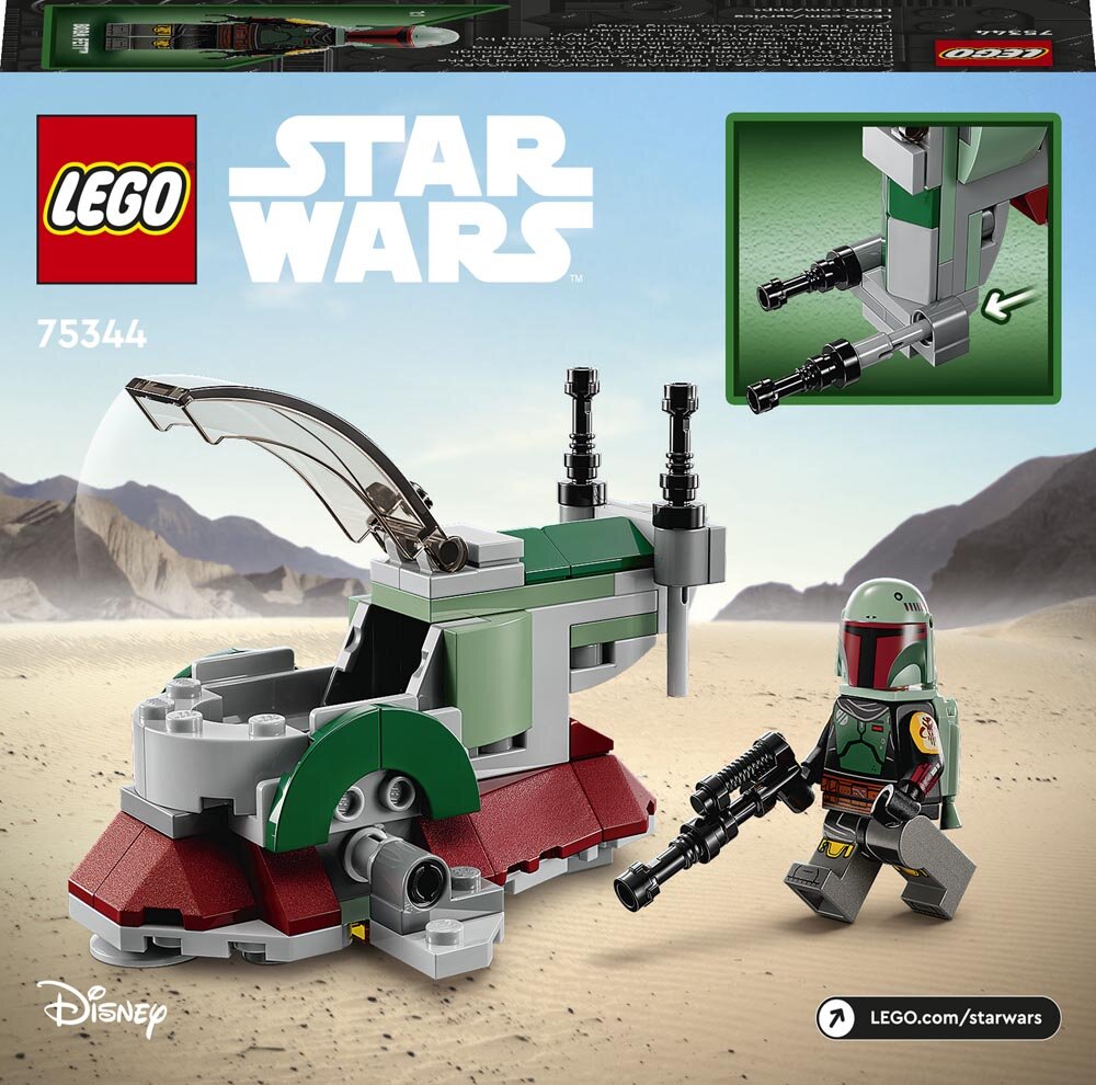 LEGO Star Wars - Boba Fetts Starship Microfighter 6+