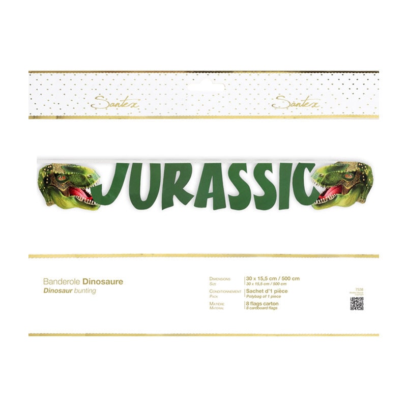 Dinosaur - Girlander Jurassic 5 meter