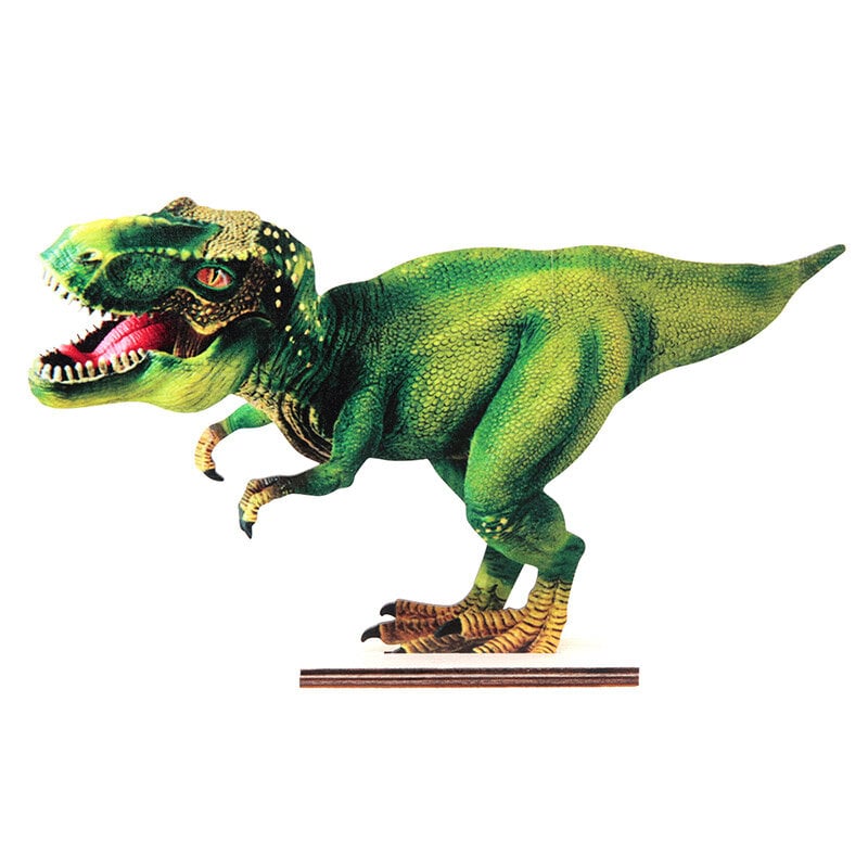 Dinosaur - 2D Borddekorasjon i tre 24 cm