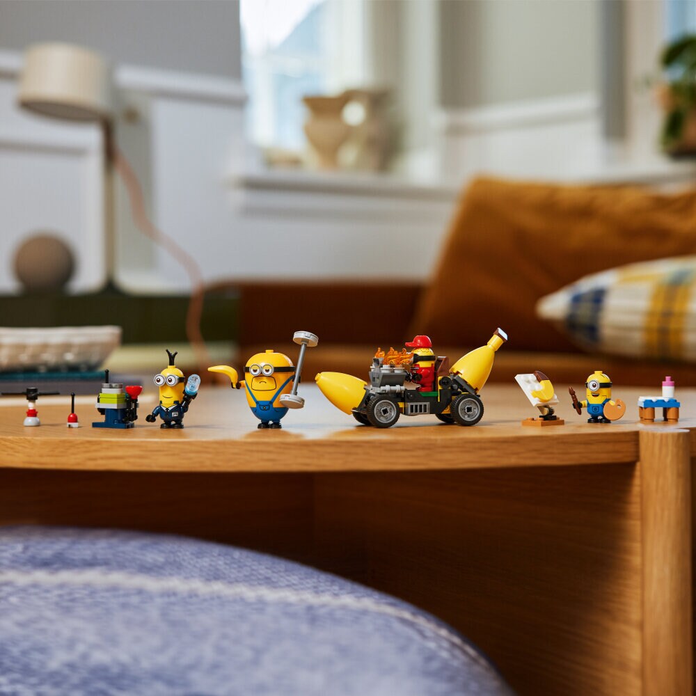 LEGO Minions - Minions og bananbil 6+