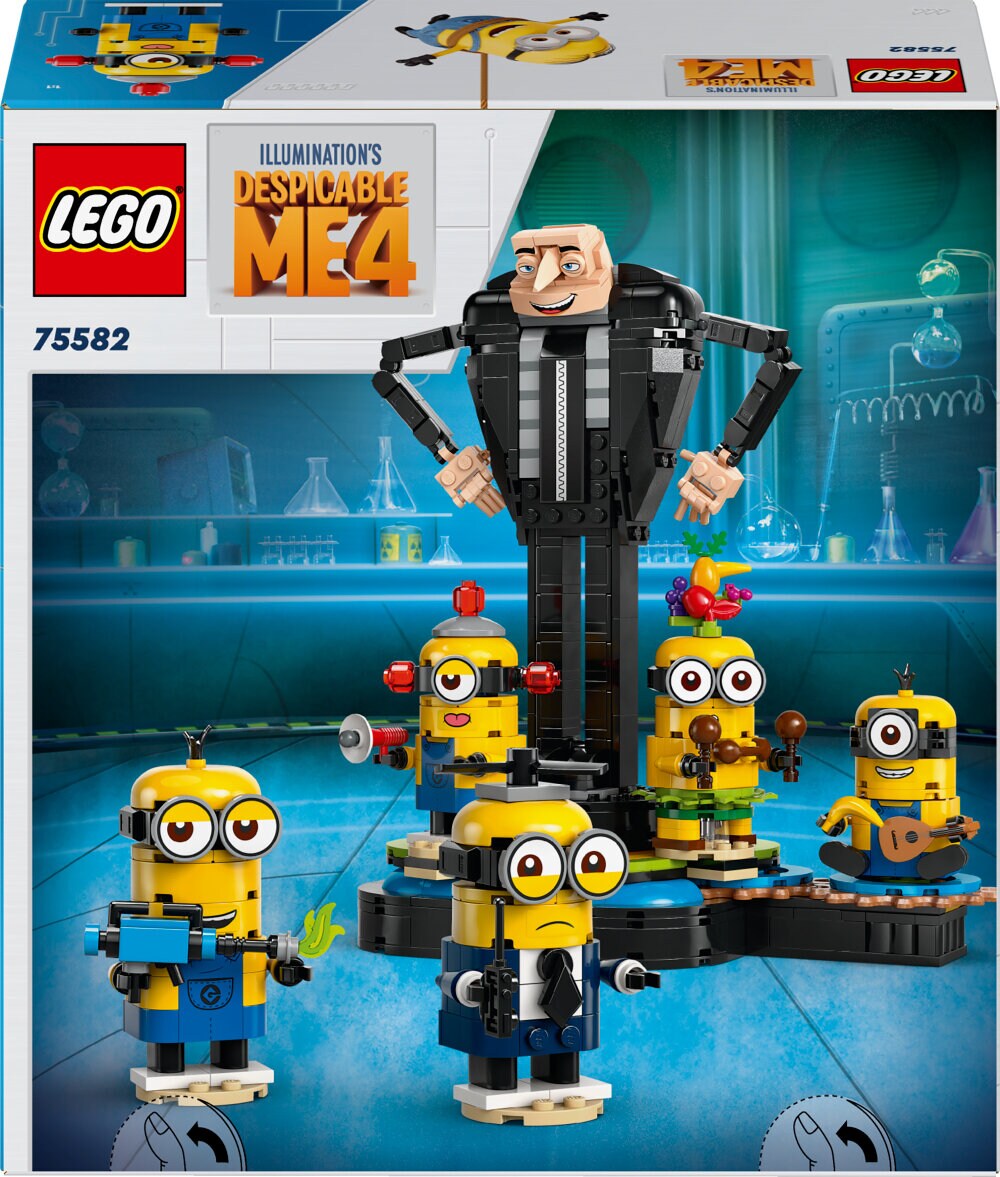 LEGO Minions - Klossebygd Gru og Minions 9+
